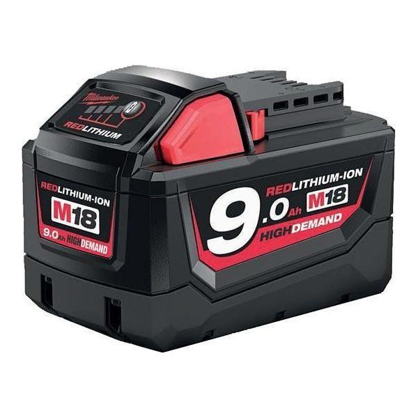 Milwaukee M18B9 Red Lithium Ion Battery - Goldpeak Tools PH Milwaukee Milwaukee M18B9 Red Lithium Ion Battery - Goldpeak Tools PH Milwaukee